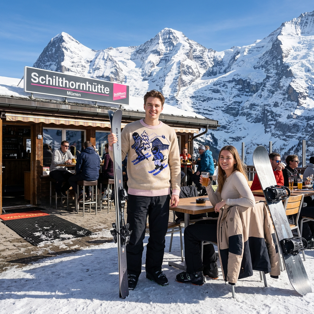 Klassischer Strickpullover «Mürren» – State of Mind!
