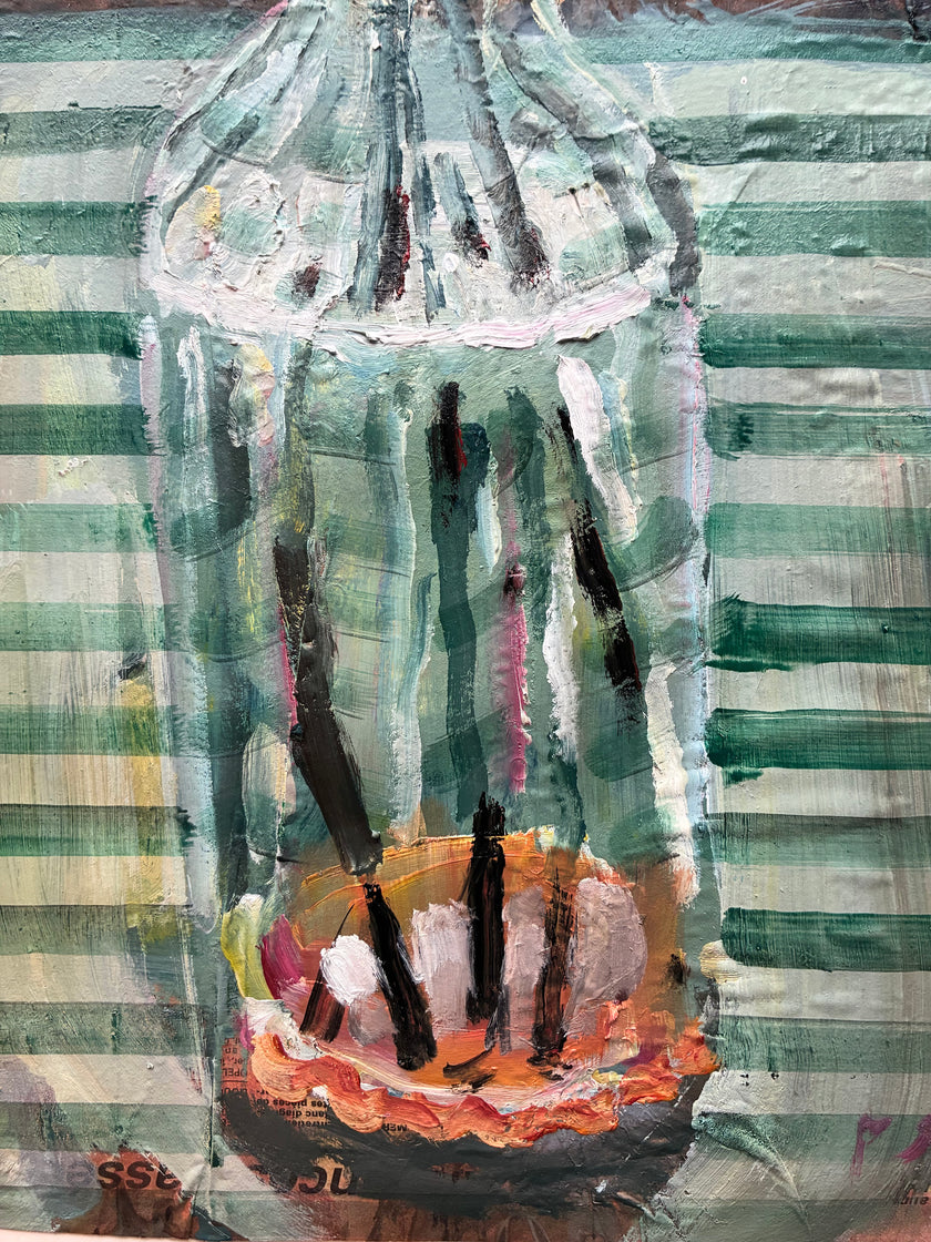 Studie, Strauss Mandelzweige — Prunus triloba II