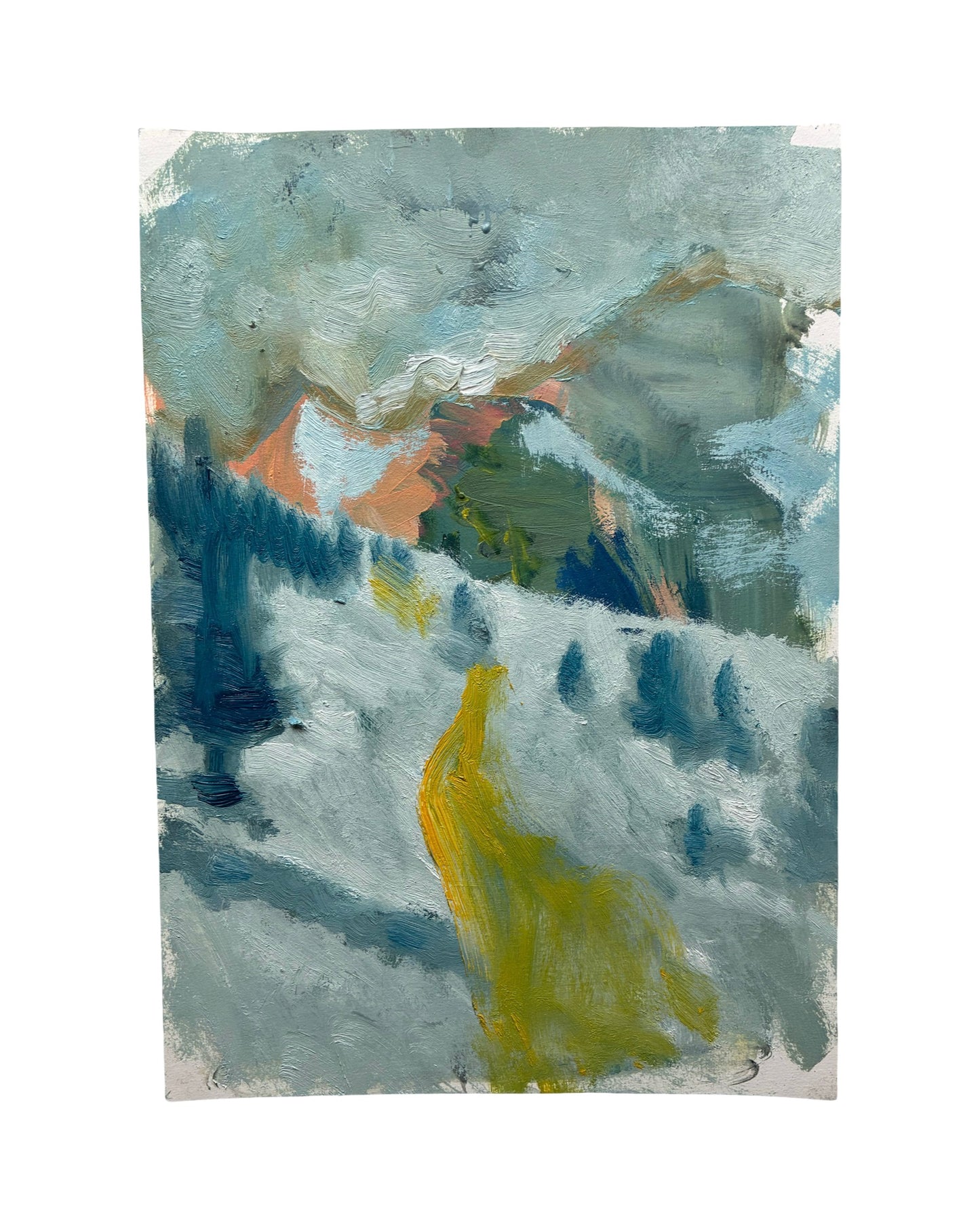 Mürren, Blick auf Eiger mit Mönch und Jungfrau II