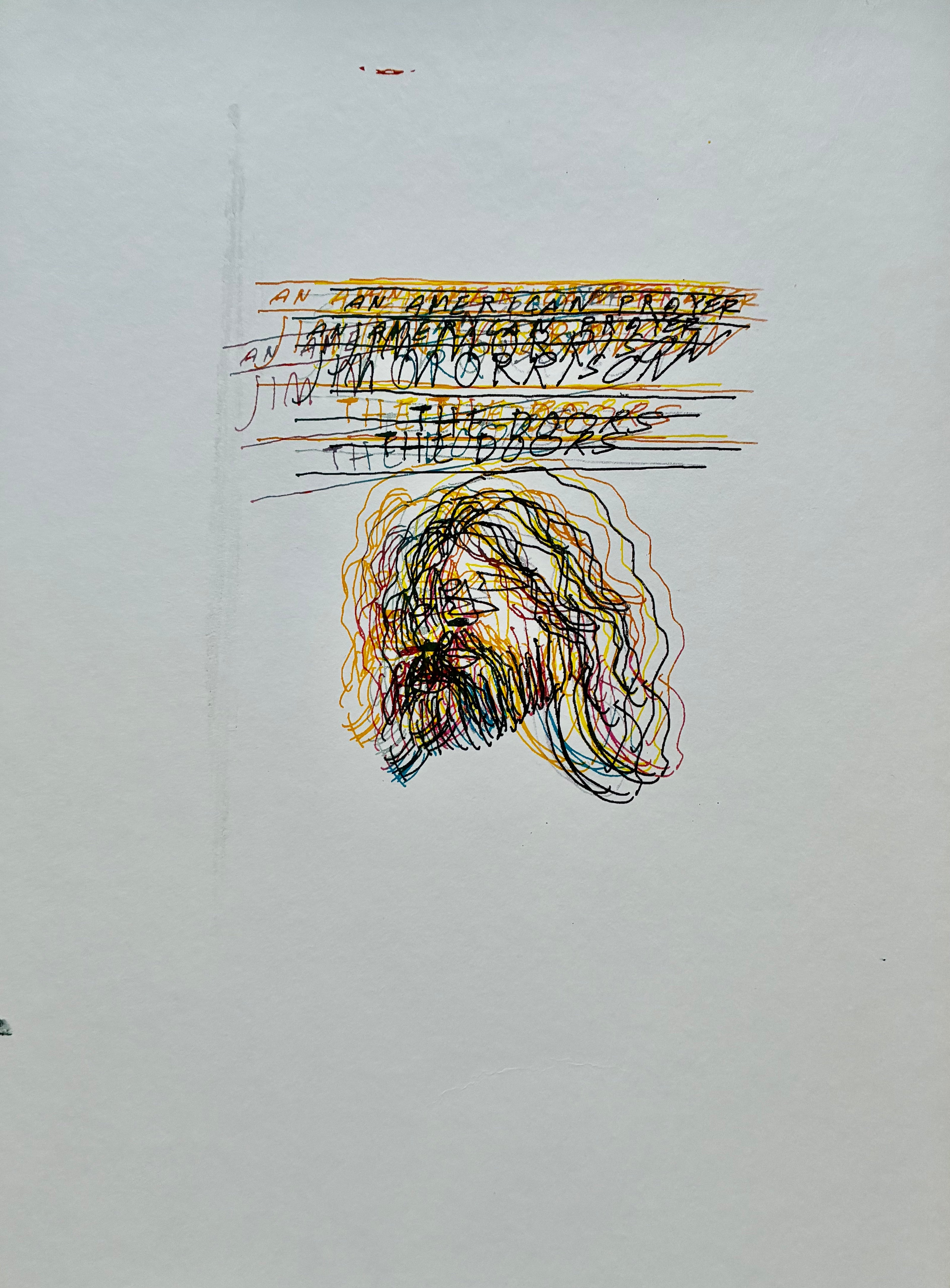 Siebdruck - Jim Morrison
