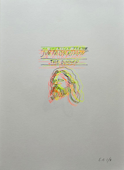 Siebdruck - Jim Morrison