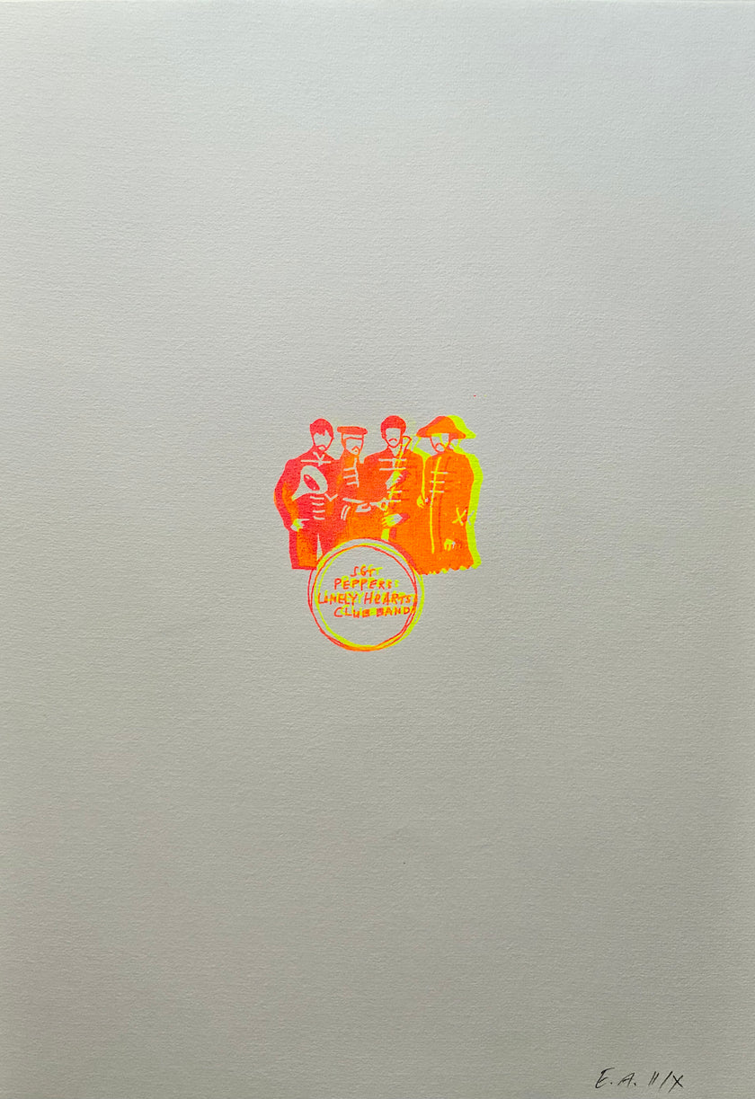 Siebdruck - The Beatles, Sgt Peppers...