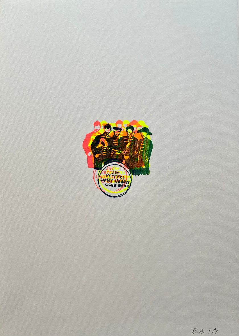 Siebdruck - The Beatles, Sgt Peppers...