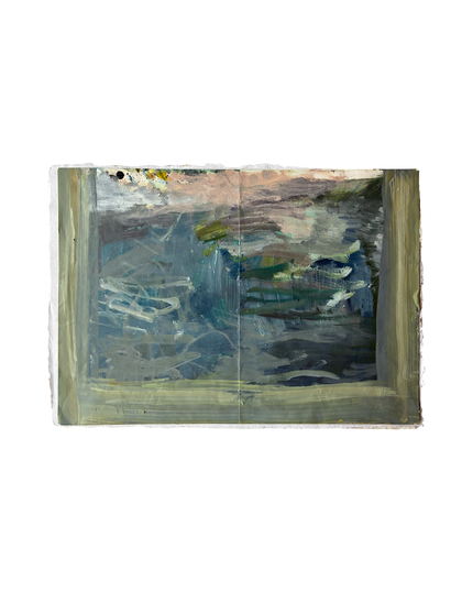 Fenster zum Meer. Boulouris / Saint-Raphaël
