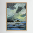 Kunstdruck auf Leinwand – «Fort de Brégançon» – 55 × 40 cm, gerahmt
